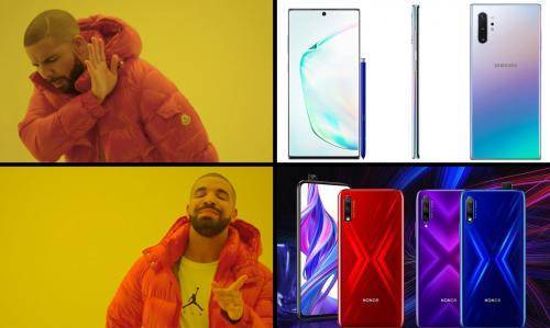 Honor - «Слитые» характеристики Samsung Note 10 хуже средне-бюджетного Honor 9X Pro - vistanews.ru - Китай