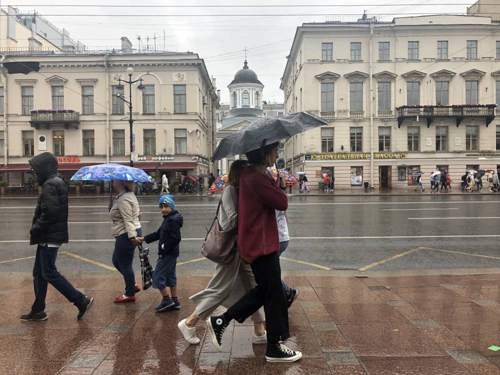 Стена мощного ливня снова накрыла Петербург - politexpert.net - Россия - Санкт-Петербург - ЦФО