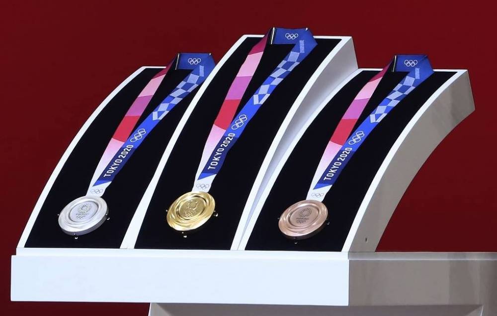 Ольга Перепелицына - В Токио показали, как будут выглядеть олимпийские медали 2020 года - politros.com - Токио - Япония - Токио