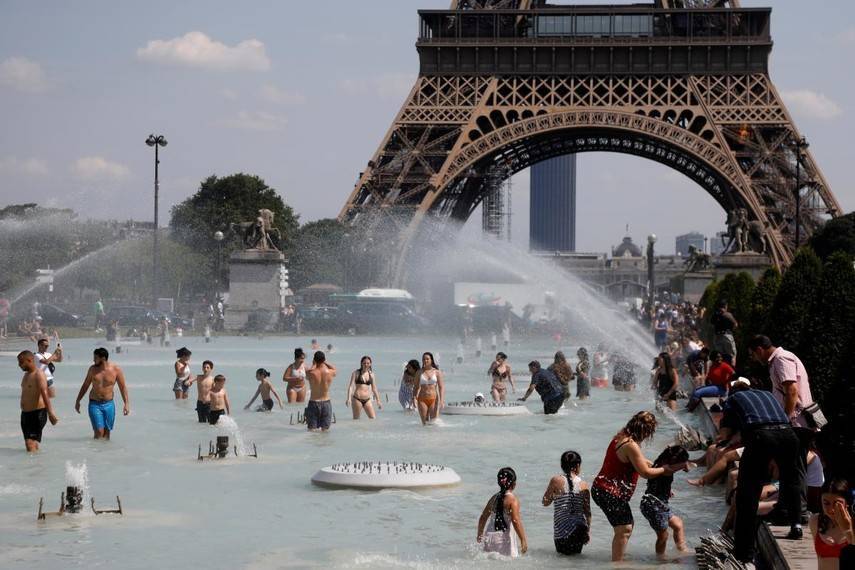 В Европу пришла вторая волна жары: во Франции рекордные +41 - abcnews.com.ua - Бельгия - Германия - Франция - Париж - Голландия - Бордо