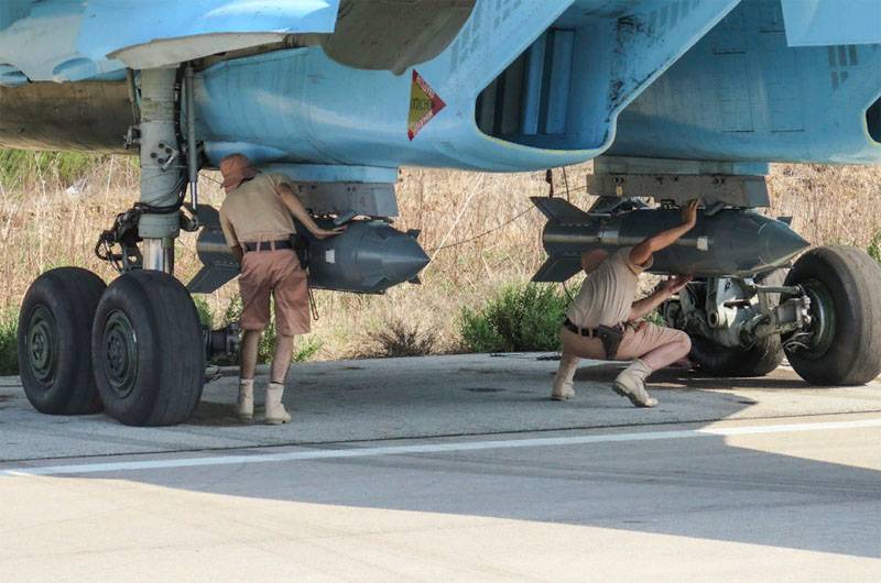 Показаны кадры с БПЛА нанесения точечных ударов ВКС РФ по террористам в Идлибе - topwar.ru - Россия - Сирия