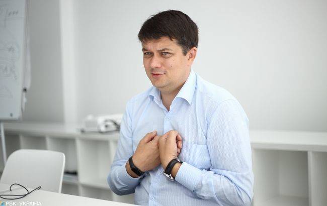 Дмитрий Разумков - В «Слуге народа» выступили за принятие закона об оппозиции - ru.slovoidilo.ua