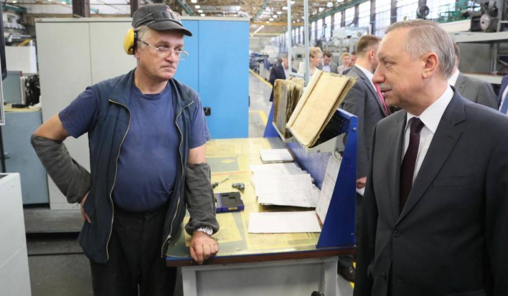 Александр Беглов - Александр Беглов посетил завод «Красный Октябрь» - gorod-plus.tv - Ленинградская обл. - Санкт-Петербург