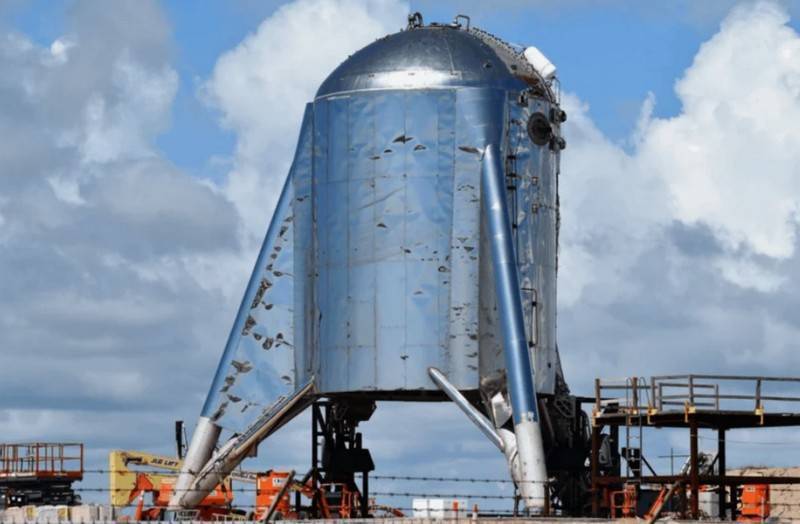 Прототип космического корабля Starhopper SpaceХ опять не взлетел - topwar.ru - Техас