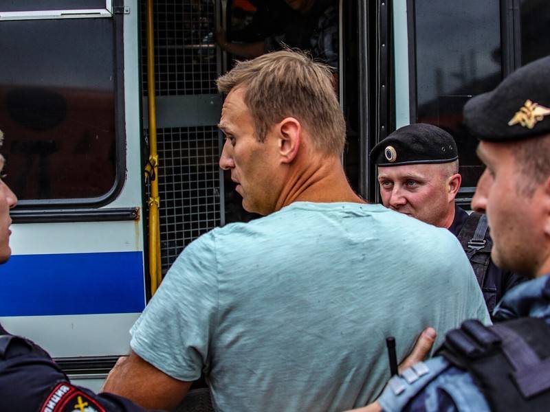 Иван Голунов - Навальный - Алексея Навального задержали в Москве - news.ru - Москва