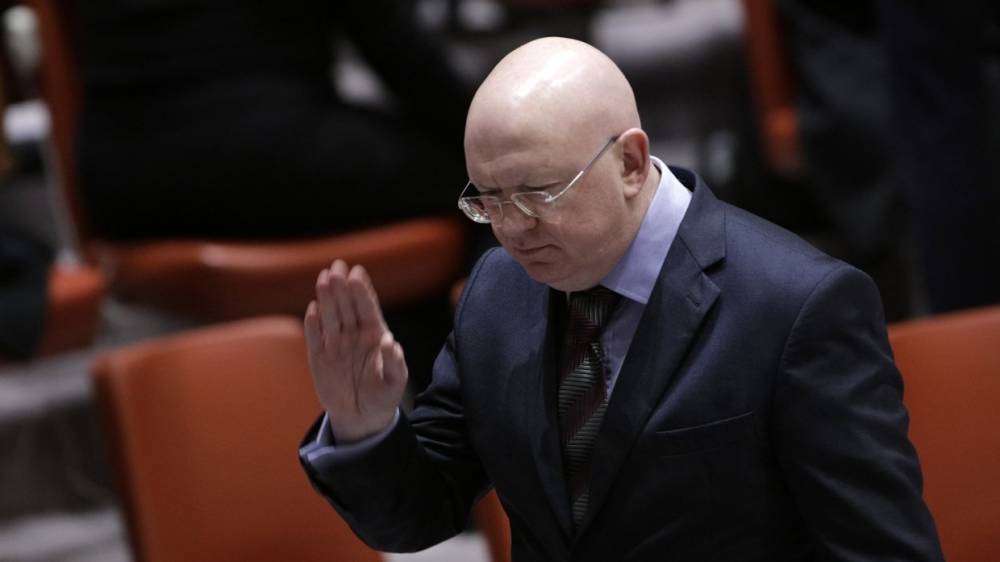 Василий Небензя - Небензя не поддержал план США по урегулированию палестино-израильского конфликта - riafan.ru - Москва - Россия - США - Израиль - Нью-Йорк - Палестина