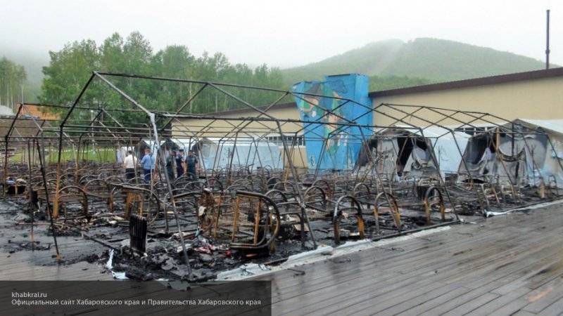 Петр Ветров - Траур объявят в Хабаровском крае после гибели детей во время пожара в палаточном лагере - nation-news.ru - Россия - Хабаровский край