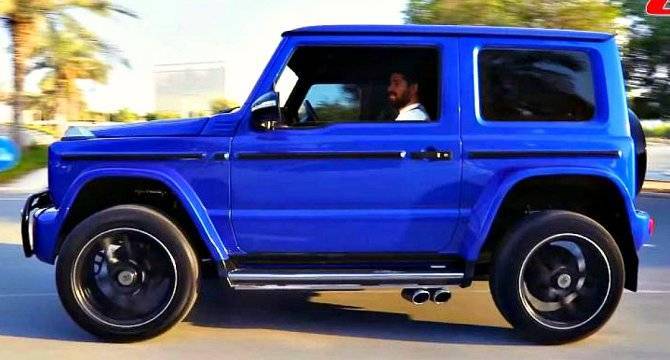 Suzuki Jimny: очередная мимикрия под «Гелик» - usedcars.ru - Эмираты