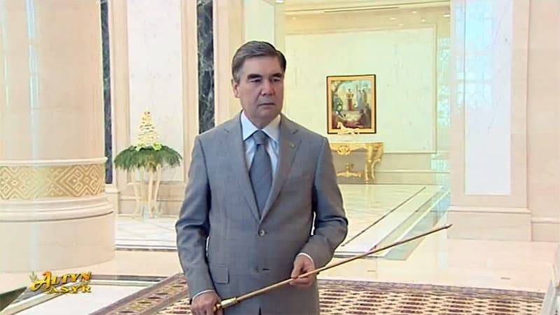 Гурбангулы Бердымухамедов - Бердымухамедова показали после "смерти" в репортаже гостелевидения - nur.kz - Туркмения - Ашхабад
