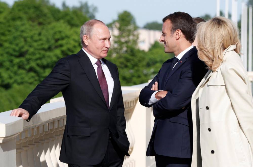 Владимир Путин - Эммануэль Макрон - Названа дата встречи Путина с Макроном - ghall.com.ua - Россия - Франция