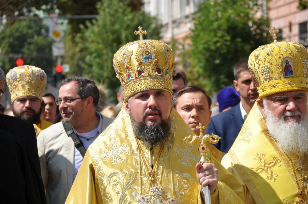 «Крестный ход» Епифания был больше похож на марш националистов - news-front.info - Украина - Русь