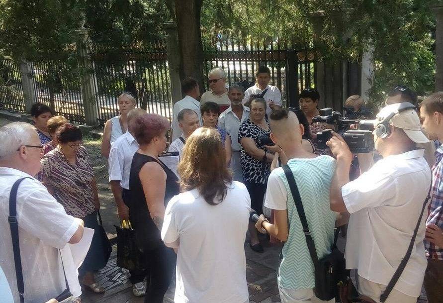 Владимир Зеленский - Протесты в Николаеве: Судостроительный завод «зажал» деньги бывшим работникам - news-front.info - Россия - Украина - Николаев