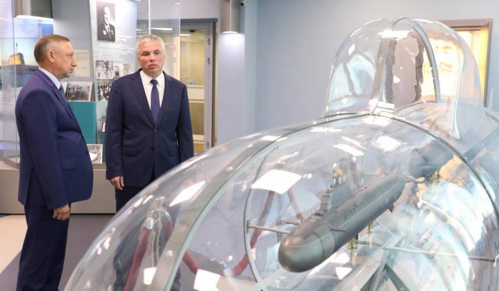 Александр Беглов - Разработка бюро машиностроения «Малахит» стала сенсацией военно-морского салона - gorod-plus.tv