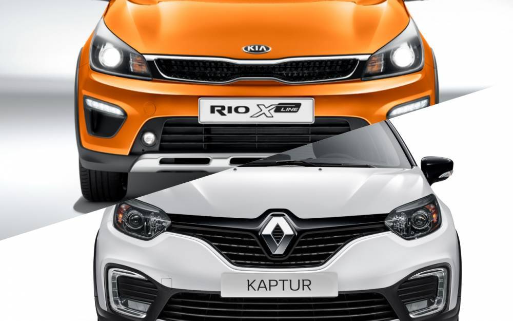 Kia Rio X-Line или Renault Kaptur: что выгоднее?&nbsp;— журнал За&nbsp;рулем - zr.ru - Sandero - county Logan