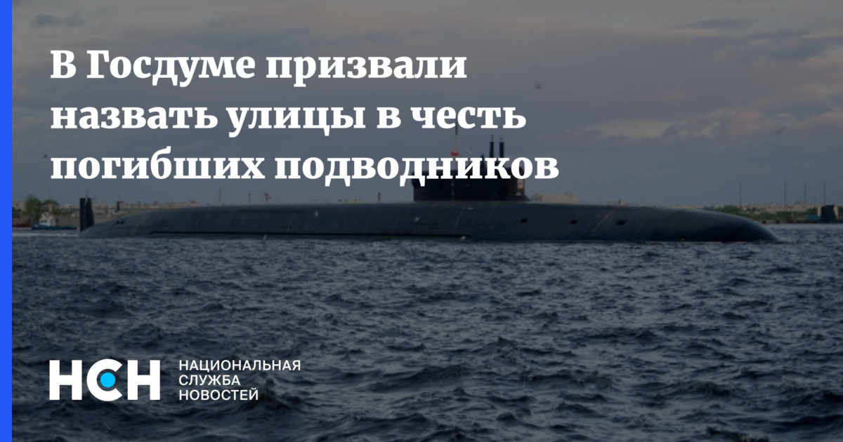 Сергей Шойгу - Александр Шерин - Константин Сивков - В Госдуме призвали назвать улицы в честь погибших подводников - nsn.fm - Россия - Северодвинск