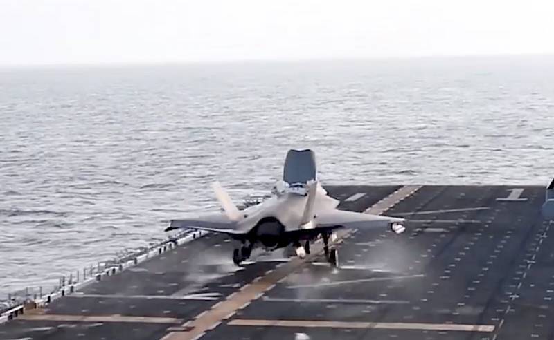Опубликовано видео укороченного взлета F-35B с палубы УДК - topwar.ru - Южная Корея - США - Австралия - Сеул