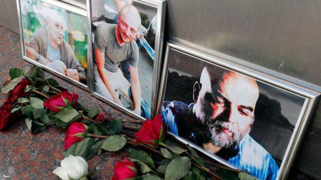 Евгений Пригожин - Михаил Ходорковский - Валерий Захаров - Орхан Джемаль - Кирилл Радченко - Александр Расторгуев - СМИ: компании Пригожина разрабатывали версии гибели журналистов в ЦАР - ghall.com.ua - Россия - Санкт-Петербург - Минуск