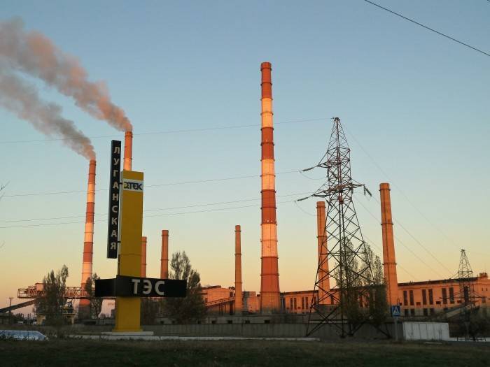 На Луганской ТЭС закончились запасы угля | Новороссия - novorosinform.org - Россия - Украина - ЛНР - Луганск - Счастье