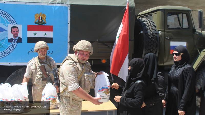 Кристина Амелина - Военная полиция России доставила гуманитарную помощь в Дамаск - nation-news.ru - Сирия - Дамаск