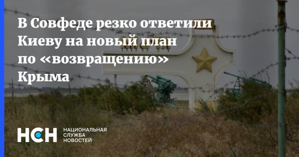Сергей Цеков - Антон Кориневич - В Совфеде резко ответили Киеву на новый план по «возвращению» Крыма - nsn.fm - США - Украина - Киев - Крым - Турция