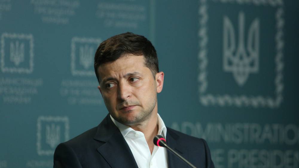 Владимир Зеленский - Владимир Соловьев - Сергей Михеев - В телеэфире у Соловьева показали матерное обращение к Зеленскому. Видео - tsargrad.tv - Украина