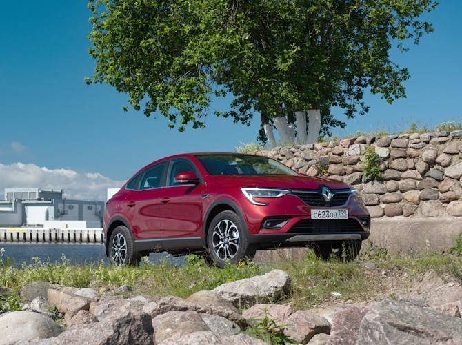 Цена кроссовера Renault Arkana перевалила за миллион рублей - autostat.ru - Россия