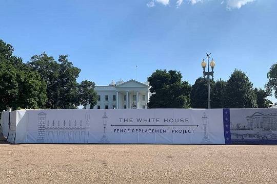 Дональд Трамп - Вокруг Белого дома построят четырехметровую ограду - versia.ru - США - Вашингтон