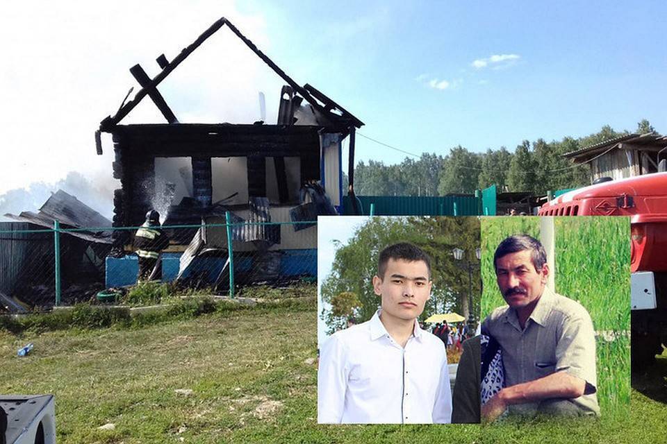 В Башкирии отец с сыном спасли инвалида из горящего дома - bash.news - Башкирия - район Салаватский