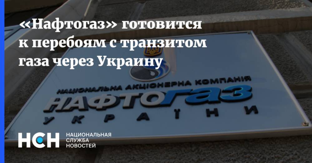 Андрей Фаворов - «Нафтогаз» готовится к перебоям с транзитом газа через Украину - nsn.fm - Россия - Украина
