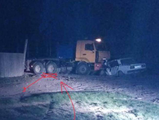 В Бурятии водитель «Жигули» врезался в «Камаз» и погиб - infpol.ru - Улан-Удэ - респ.Бурятия