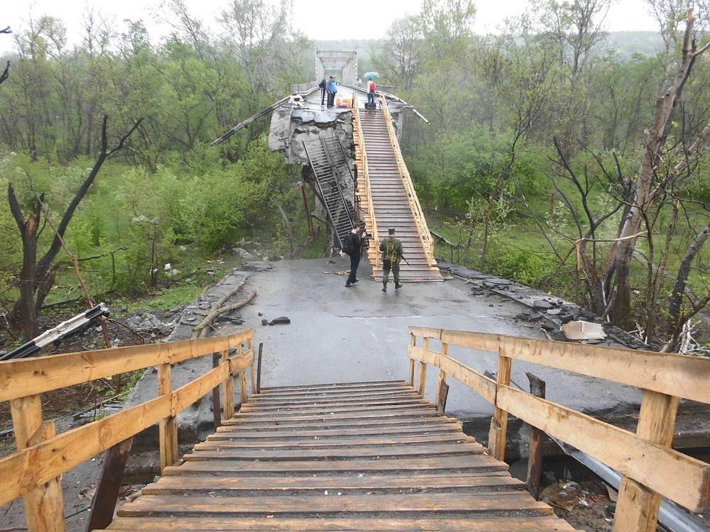 Владислав Дейнего - Вольфганг Шойбле - Киев отказался восстанавливать разрушенный мост у Станицы Луганской | Новороссия - novorosinform.org - Москва - Украина - Киев - Турция - Германия - Канада - Минск - ЛНР - Донбасс