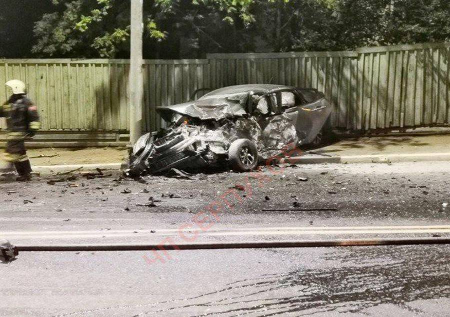 Человек погиб и трое пострадали в ДТП в Серпухове - m24.ru - Москва