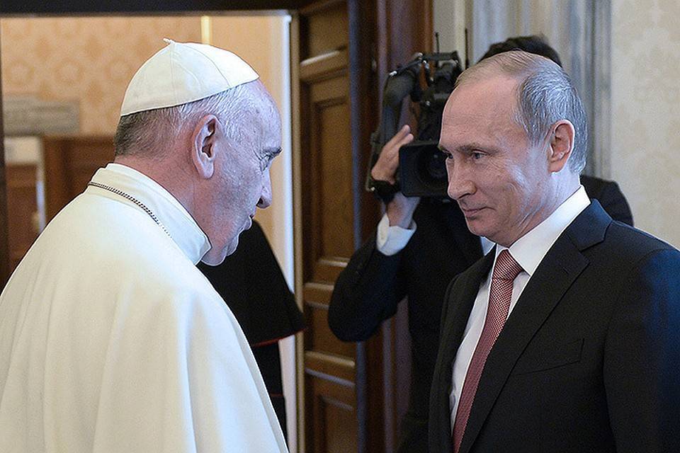 Дональд Трамп - Владимир Путин - Дмитрий Песков - Франциск - Путин обсудит с Римским папой украинский вопрос | Новороссия - novorosinform.org - Россия - США - Украина - Крым - ДНР - ЛНР - Ватикан - Ватикан
