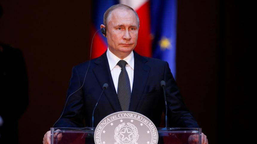 Владимир Зеленский - Владимир Путин - Джузеппе Конт - Видео: Путин ответил на призывы к соблюдению Минских соглашений - 5-tv.ru - Москва - Россия - Украина - Киев - Италия