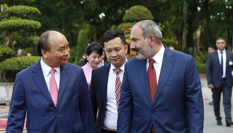 Нгуен Суан Фук - Пашинян: Армения стремится к развитию отношений между Вьетнамом и ЕАЭС - newtvnews.ru - Армения - Вьетнам - Ханой
