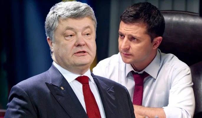Владимир Зеленский - Петр Порошенко - Игорь Коломойский - Схожесть Зеленского и Порошенко дошла до анекдотичности - news-front.info - США - Украина - Киев
