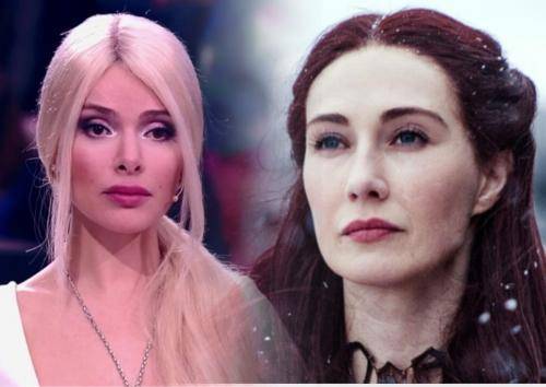 Алена Крав - Как Мелисандра из «Игры престолов»: Алёна Кравец «спалила» свою настоящую внешность - vistanews.ru