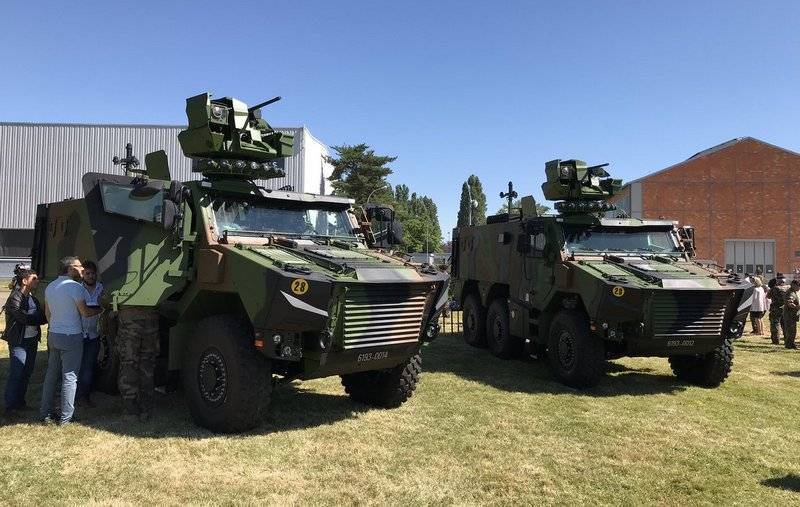 Французская армия приняла на вооружение новый БТР VBMR "Грифон" - topwar.ru - Франция