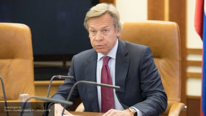 Владимир Зеленский - Зеленский - Алексей Пушков - Пушков оценил заявление Зеленского о мирном урегулировании в Донбассе - newinform.com - Россия - Украина - Киев - обл. Донецкая - Германия - Канада
