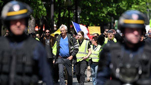 Во Франции прошла 34-я акция протеста «жёлтых жилетов» - news-front.info - Франция - Париж