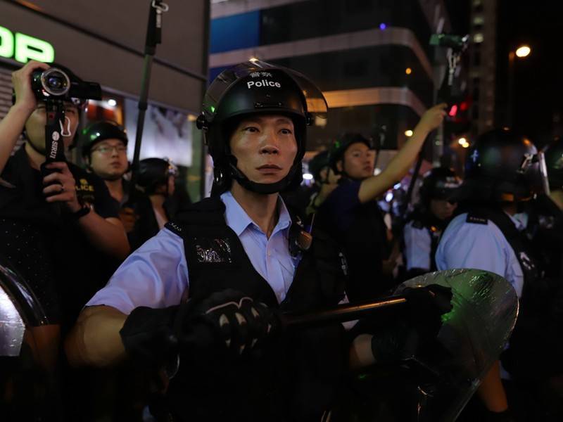 Пятеро протестовавших задержаны в Гонконге - news.ru - Китай - Гонконг