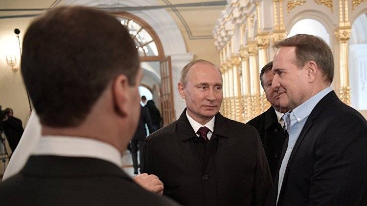 Владимир Путин - Виктор Медведчук - Медведук рассказал, как Путин стал крестным отцом его дочери - crimea.ria.ru - Москва - Россия - Украина - Крым