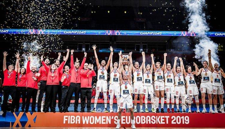 Испания выиграла женский чемпионат Европы по баскетболу - newtvnews.ru - Россия - Китай - Токио - Англия - Франция - Швеция - Испания - Сербия - Белград
