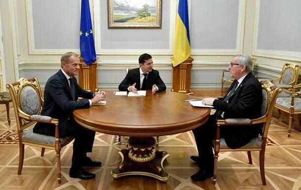 Владимир Зеленский - Жан-Клод Юнкер - Дональд Туск - На саммите Украина-ЕС подписаны пять документов - ru.slovoidilo.ua - Украина - Киев - Брюссель