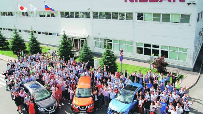 Петербургский завод "Nissan" празднует 10-летие - piter.tv - Санкт-Петербург