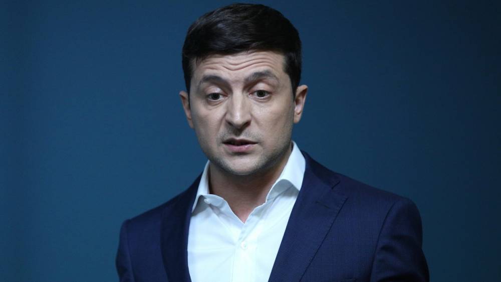 Владимир Зеленский - Виктория Сюмар - Зеленский отреагировал на идею провести телемост между Украиной и Россией - riafan.ru - Россия - Украина - Киев