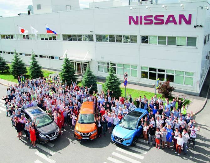 Петербургский завод Nissan за 10 лет выпустил 370 тысяч автомобилей - autostat.ru - Россия - Санкт-Петербург - Казахстан - Белоруссия
