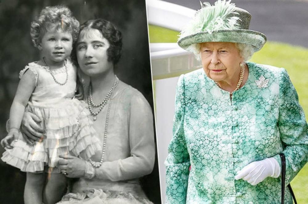 Елизавета II - Как члены британской королевской семьи выглядели в детстве - lemurov.net - Англия