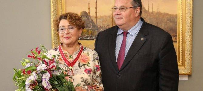 МИД Литвы наградил главу еврейской общины республики - stmegi.com - Литва - Линас