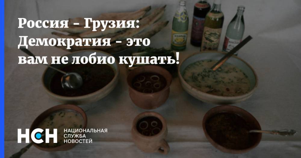 Владимир Путин - Сергей Неверов - Вячеслав Володин - Россия - Грузия: Демократия - это вам не лобио кушать! - nsn.fm - Москва - Россия - Грузия
